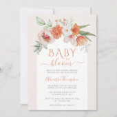 Spring Floral Baby in Bloom Wildflower Baby shower Kaart (Voorkant)
