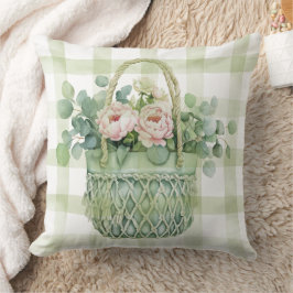 Spring Floral Basket  Kussen