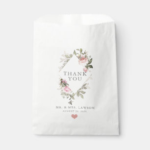 Spring Floral   Bedankt voor het pleidooi Bedankzakje