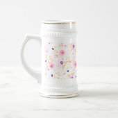 Spring Floral Beer Stein Bierpul (Links)