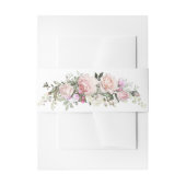 Spring Floral Belly Band Uitnodigingen Wikkel (Voorkant Voorbeeld)