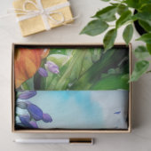 Spring Floral Bluebells Tissue Paper Tissuepapier (Geschenk)