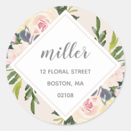 Spring Floral Blush | Adres Sticker