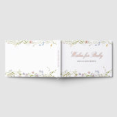 Spring Floral Border Baby shower Gastenboek (Volledig)
