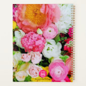 Spring Floral Bouquet 2026 Planner (Achterkant)
