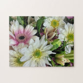 Spring Floral Bouquet met Daisies Legpuzzel (Horizontaal)