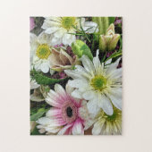 Spring Floral Bouquet met Daisies Legpuzzel (Verticaal)