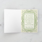 Spring Floral Bouquet Moederdag Wenskaart Kaart (Binnen)