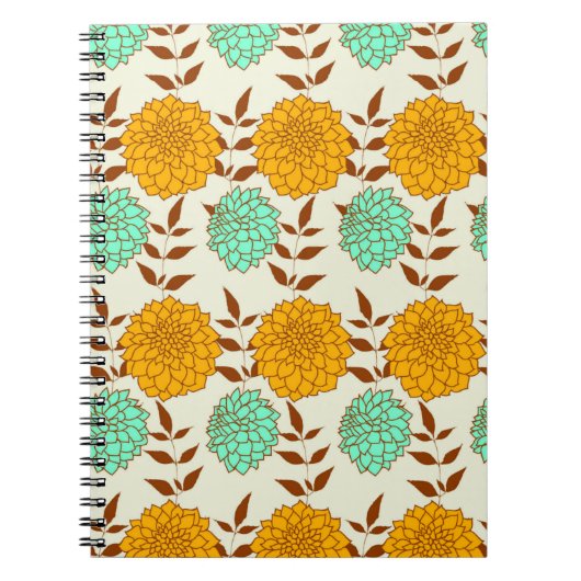 Spring Floral Bouquet Spiral Notitieboek (Voorkant)