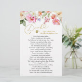 Spring Floral Bridal Shower Drink If Game Cards (Staand voorkant)