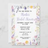 Spring Floral Bridal Shower Kaart (Voorkant)