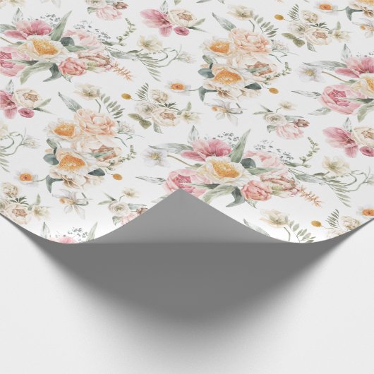 Spring Floral Cadeaupapier (Hoek)