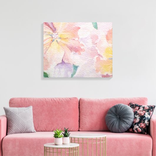 Spring Floral Canvas Afdruk (Insitu (Woonkamer))