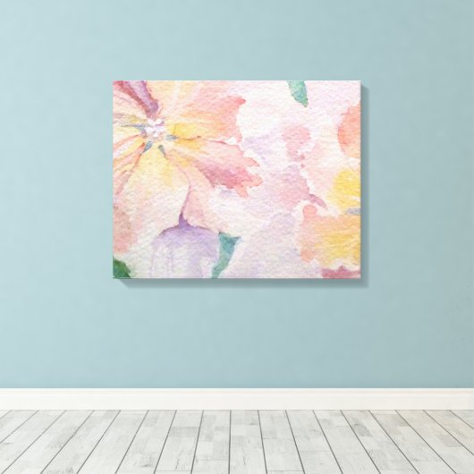 Spring Floral Canvas Afdruk (Insitu (Houten vloer))