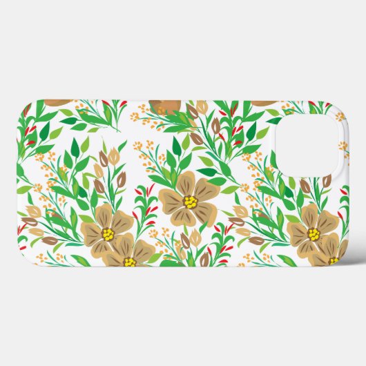Spring Floral Case-Mate iPhone Case (Achterkant (horizontaal))