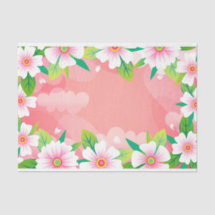 Spring Floral Design Series 19 Tissuepapier