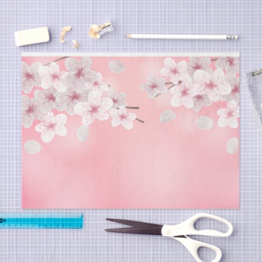 Spring Floral Design Series 1 Tissuepapier (Craft)