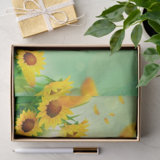 Spring Floral Design Series 7 Tissuepapier (Geschenk)