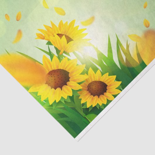 Spring Floral Design Series 7 Tissuepapier (Detail)