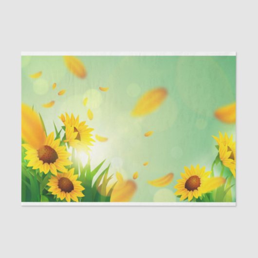 Spring Floral Design Series 7 Tissuepapier (Voorkant)