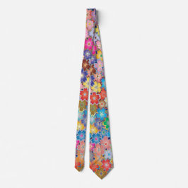 Spring Floral Design Stropdas