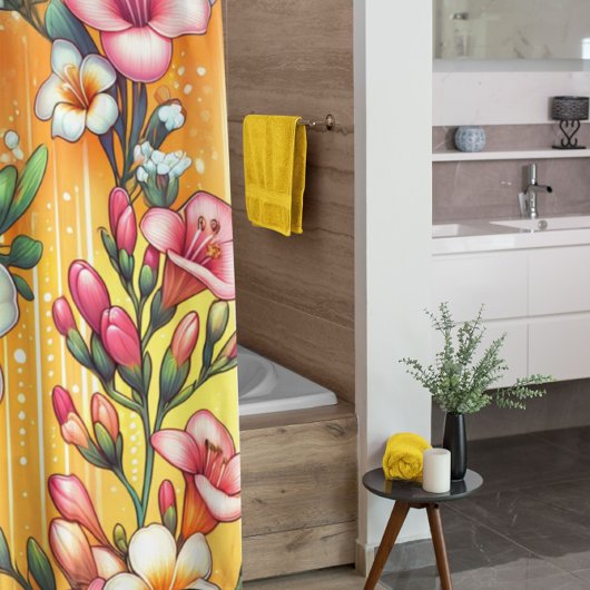 Spring Floral  Douchegordijn
