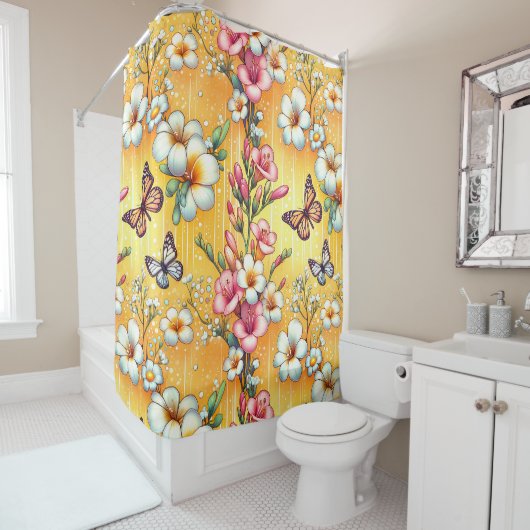 Spring Floral  Douchegordijn (In situ)