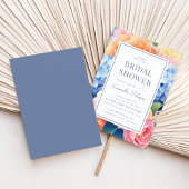 Spring Floral Elegante Bruids Douche Uitnodiging