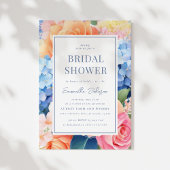 Spring Floral Elegante Bruids Douche Uitnodiging