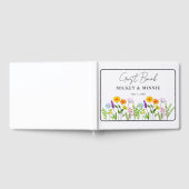 Spring floral elegante foto bruiloft gastenboek (Volledig)
