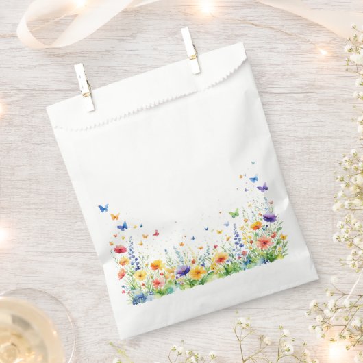 Spring Floral Garden Butterflies Favoriete Tassen Bedankzakje (Geknipt)