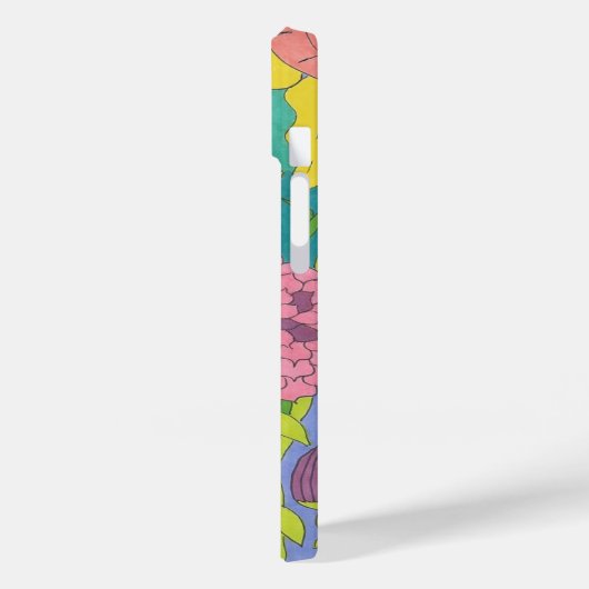 Spring Floral Garden Case-Mate iPhone Case (Achterkant / Links)