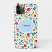 Spring Floral gepersonaliseerd Case-Mate iPhone Case (Achterkant)