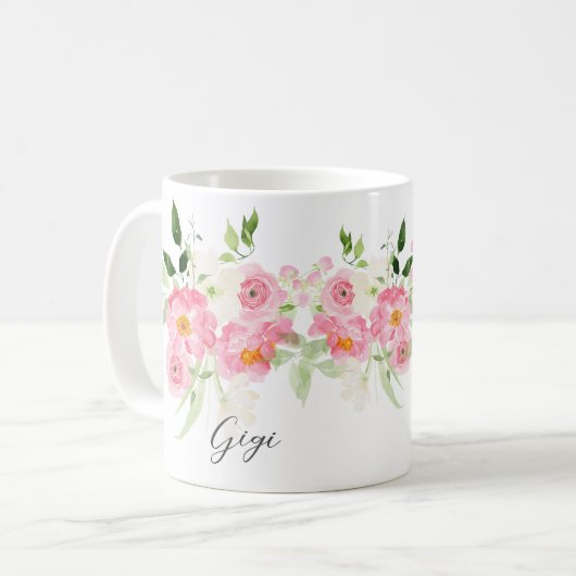 Spring Floral Gigi Koffiemok (Voorkant links)