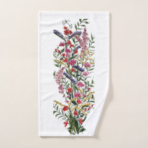 Spring Floral Guest Hand Towel