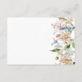 Spring Floral Informatiekaartje (Achterkant)