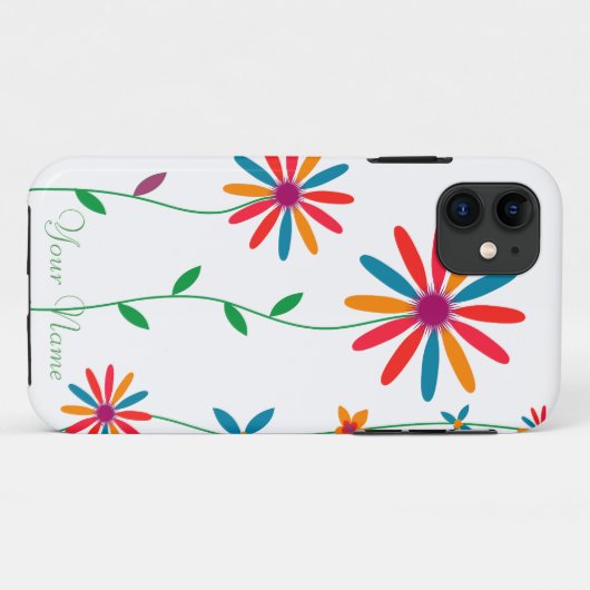 Spring Floral iPhone 5 Hoesje (Achterkant (horizontaal))