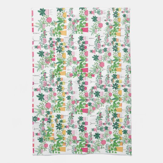 Spring Floral Kitchen Towel Theedoek (Verticaal)