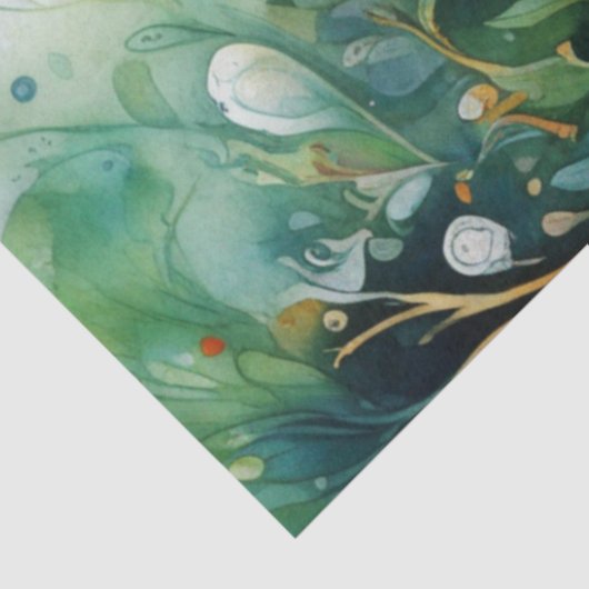 Spring Floral Kleurrijk Weefselpapier Tissuepapier (Detail)