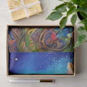 Spring Floral Kleurrijk Weefselpapier Tissuepapier (Geschenk)