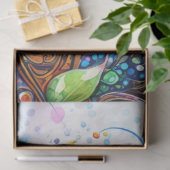 Spring Floral Kleurrijk Weefselpapier Tissuepapier (Geschenk)