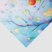 Spring Floral Kleurrijk Weefselpapier Tissuepapier (Detail)