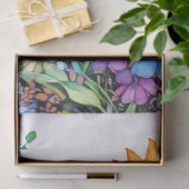 Spring Floral Kleurrijk Weefselpapier Tissuepapier (Geschenk)