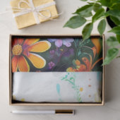 Spring Floral Kleurrijk Weefselpapier Tissuepapier (Geschenk)