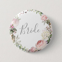 Spring Floral Moeder van de Bride Button