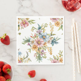 Spring Floral Moederdag Party servetten