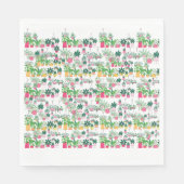 Spring Floral Napkins Servet (Voorkant)
