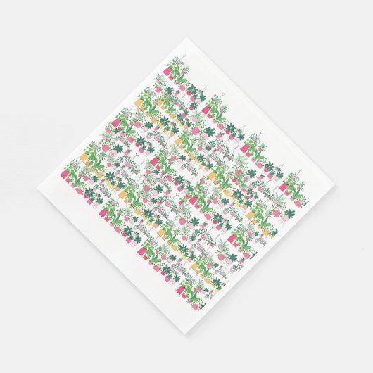 Spring Floral Napkins Servet (Hoek)