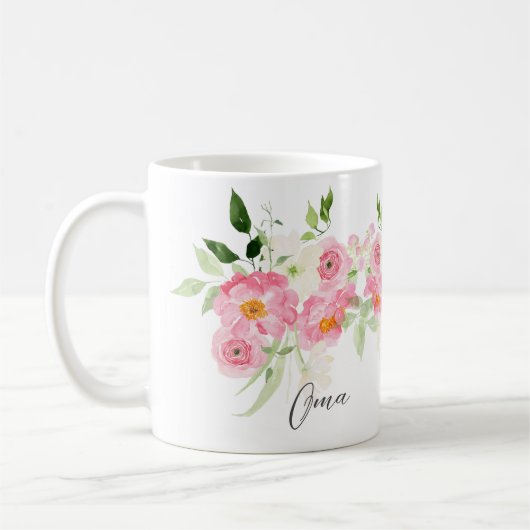 Spring Floral Oma Koffiemok (Links)
