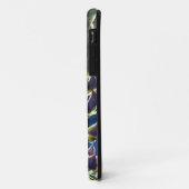 Spring Floral Paarse bloem Telefoon case (Achterkant/links)